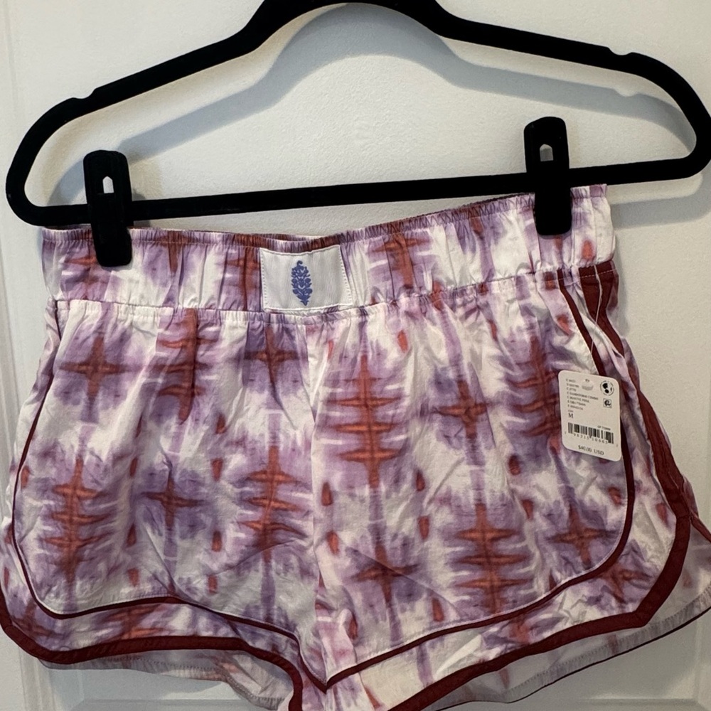 Free People Varsity Blues Shorts